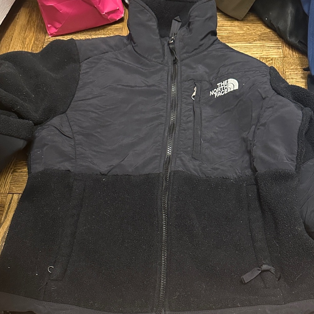 The North Face Black Full-Zip Fleece Sweatshirt